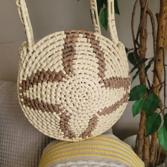 Beach wicker basket bag - Picture 7 of 8